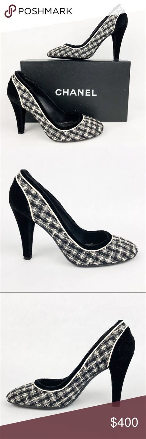 chanel tweed pumps|chanel pumps damen sale.